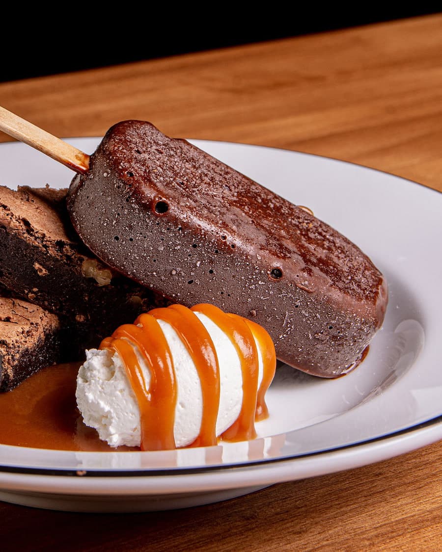 Brownie with Ice Cream