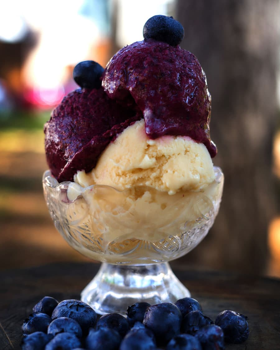 Blueberry Sundae