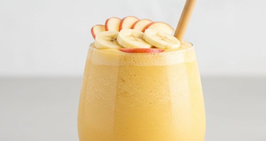 Apple Bhnana Shake
