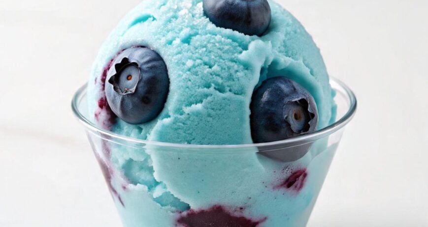 Blueberry Scope Ice Cream