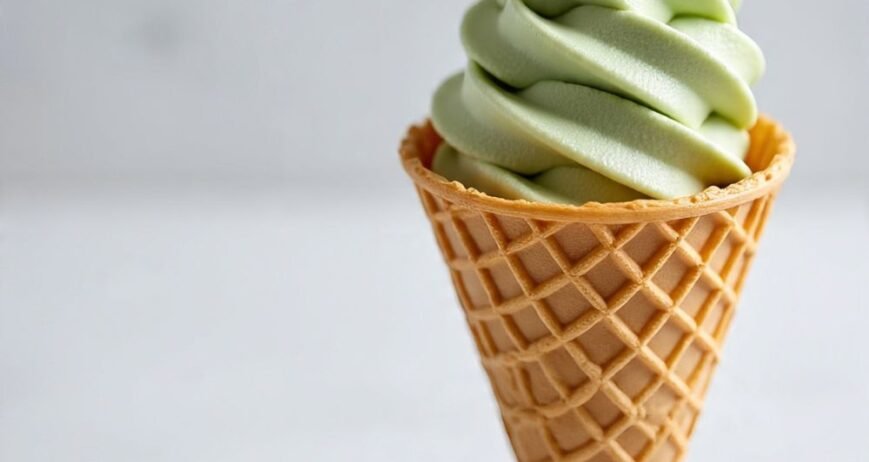 Pista Ice Cream Cone