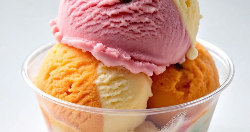 Tutti Fruity Scope Ice Cream